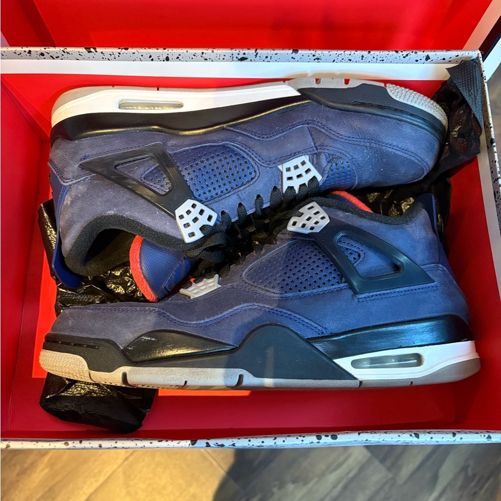 Jordan Air Jordan 4 Retro WNTR - Loyal Blue and Black